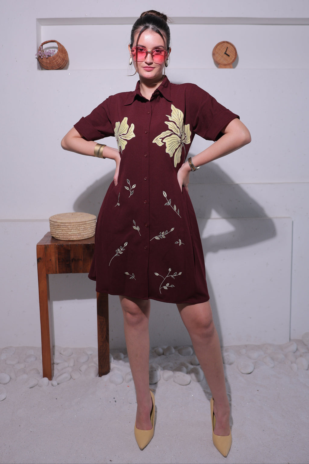 Amberleaf Shirt Dress