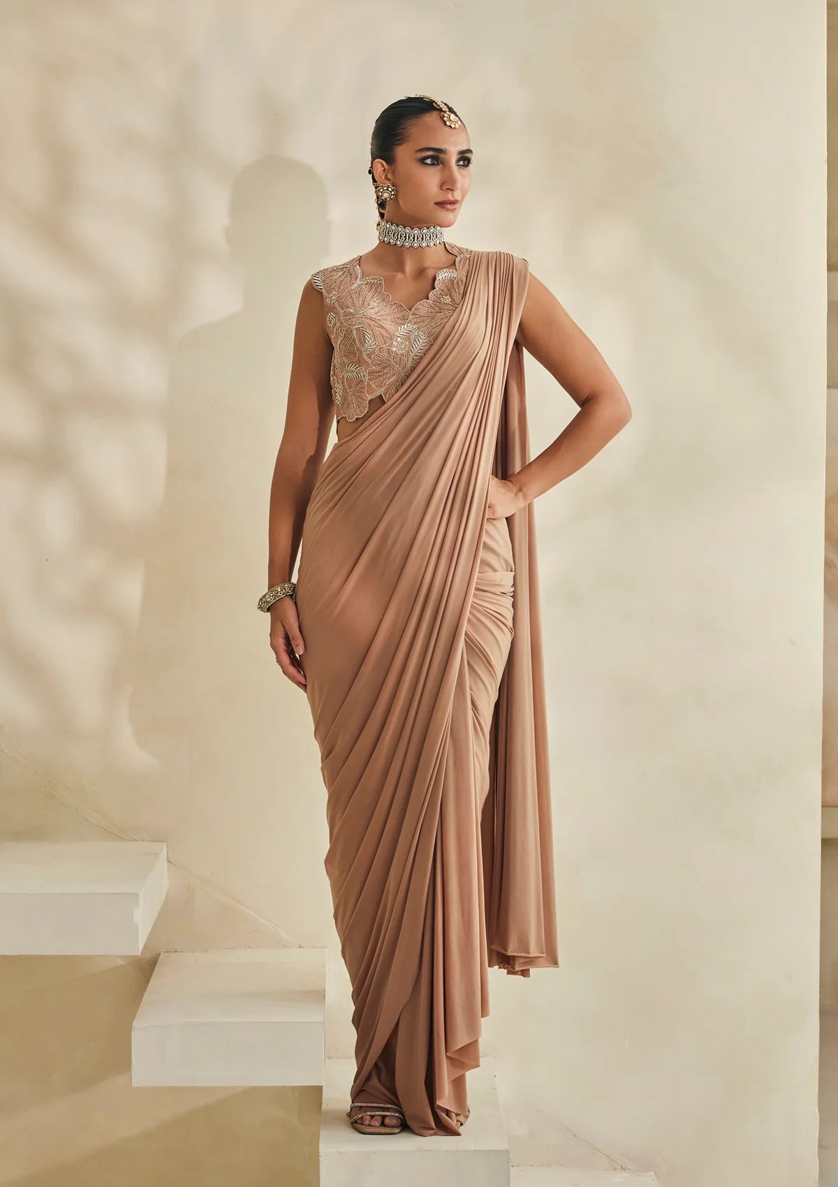 Sand Kolkata Saree Set