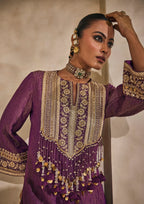 Amethyst Gulmarg Pheran Kurta Set